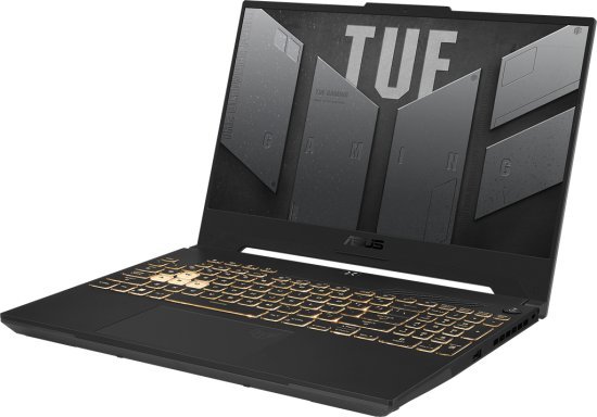 מחשב נייד לגיימרים Asus TUF Gaming F15 (2023) FX507ZC4-HN072W - צבע Mecha Gray – תמונה 4