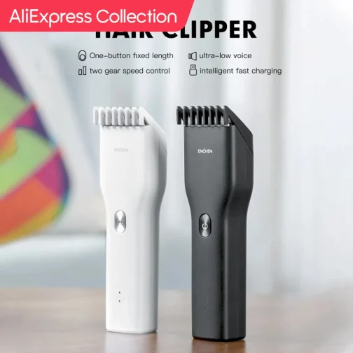 Aliexpress אוסף enchen להגביר שיער חשמלי קליפר מקצועי סוג מהיר אלחוטי טעינה מקרמיקה שיער מכונת שיער