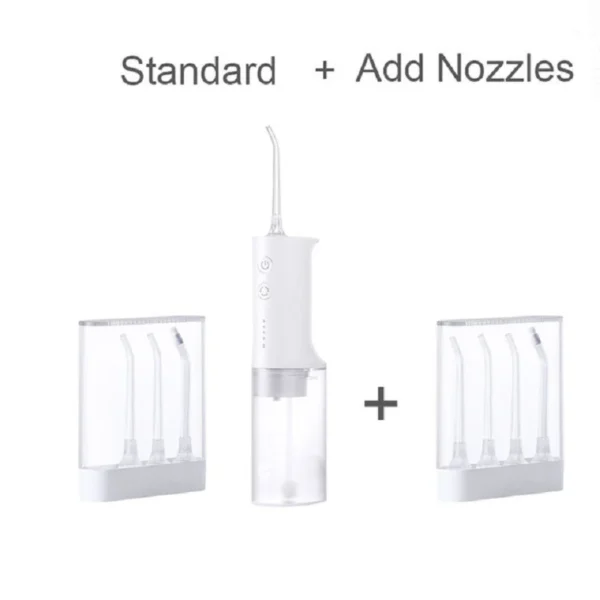⁦XIAOMI MIJIA אוראלי משטף MEO701 שיניים שיניים הלבנת Flosser Bucal שן שואב מים פיק חוט עבור שיניים מים טנק⁩ – תמונה ⁦6⁩