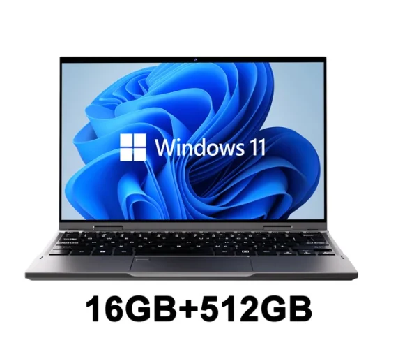 2 ב 1 מסך מגע 10.95 "מחשב נייד 360 ° להעיף טלפון נייד טלפון סלרון 95 חלונות 11 16gb ddr5 2tb ssd סגסוגת גוף אלומיניום מחברת מחשב נייד - AliExpress 7 - צבע : Grey 16GB 512GB