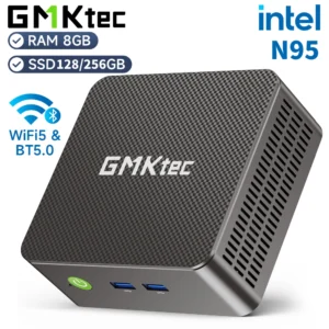 מחשב מיני GMKtec G3S Intel Alder Lake N95 Windows 11 Pro Mini PC 8GB DDR4 128/256GB PCIe M.2 SSD WiFi 5 BT5.0 מחשב שולחני