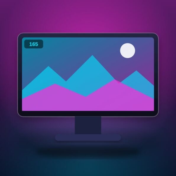 מסך גיימינג 27 אינץ' עם קצב רענון 165Hz