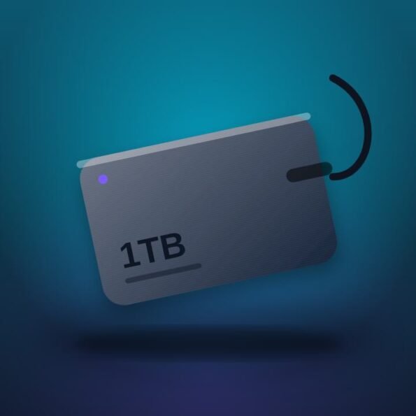 כונן SSD חיצוני 1TB במהירות גבוהה
