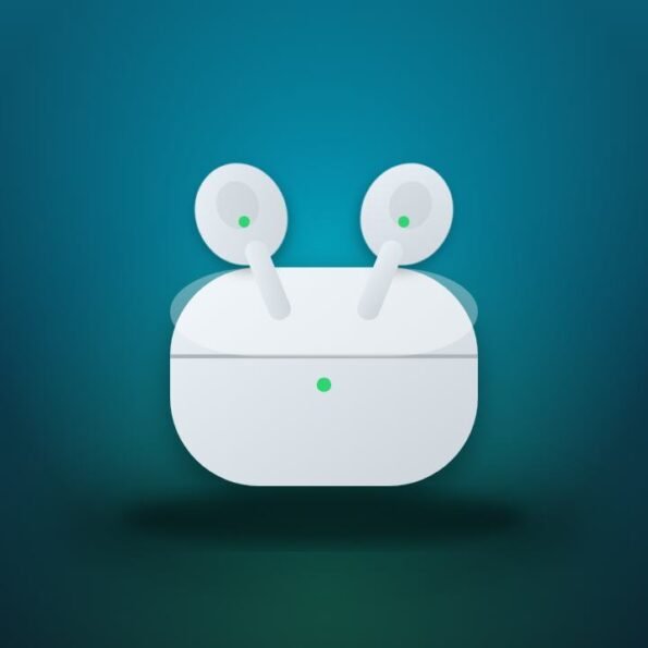 אוזניות True Wireless עם נרתיק טעינה